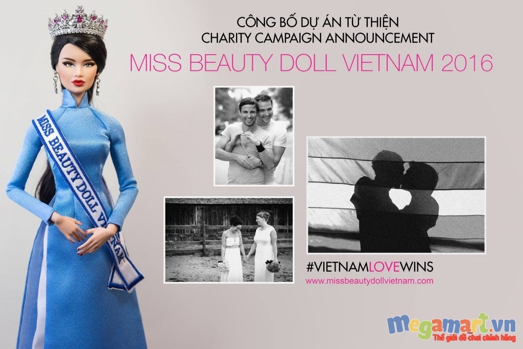Đại diện Việt Nam lộng lẫy tại Hoa hậu búp bê Thế giới 2016