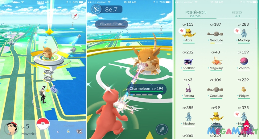 Hướng dẫn chơi Pokemon Go cơ bản hiệu quả