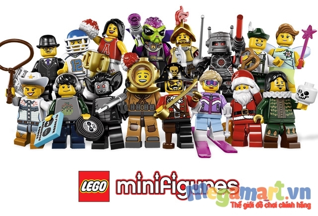 Khám phá mô hình nhân vật Lego Minifigures