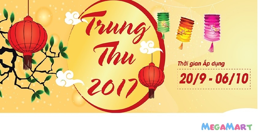 Khuyến mại Đồ chơi Trung thu 2017 tại Megamart