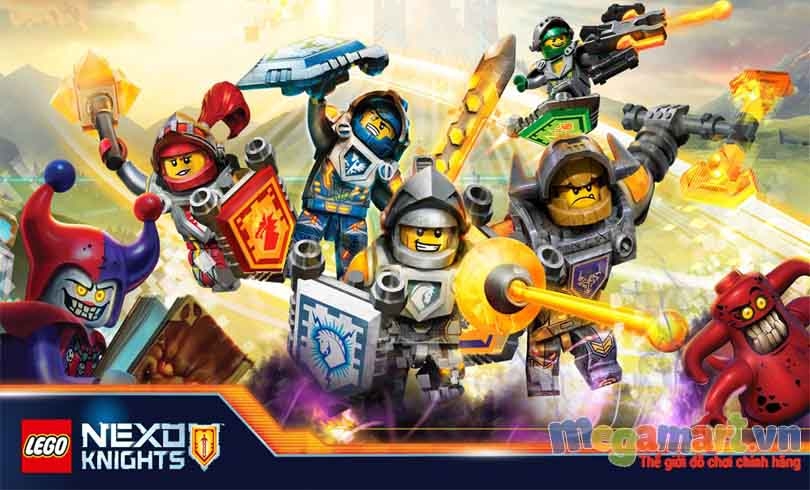 Lego Nexo Knights mới nhất của Lego có gì hot?