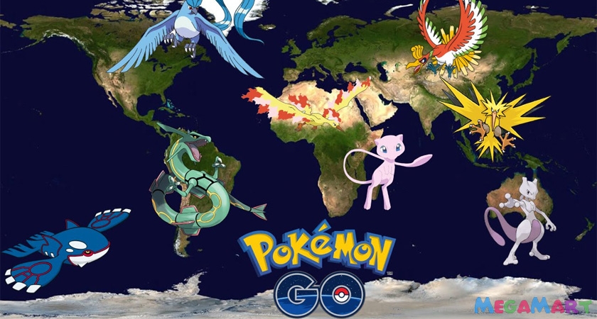 Tìm bắt pokemon ở đâu?