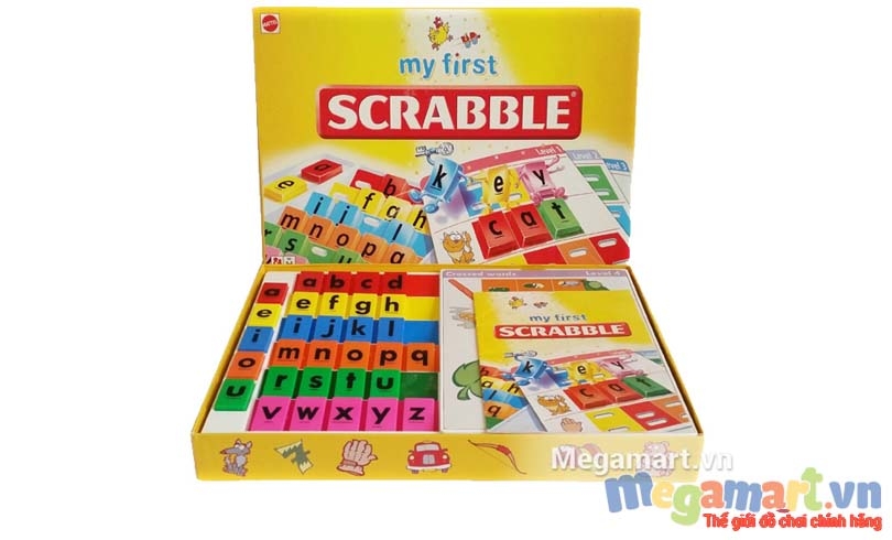 Vừa học vừa chơi với bộ đồ chơi xếp chữ Scrabble