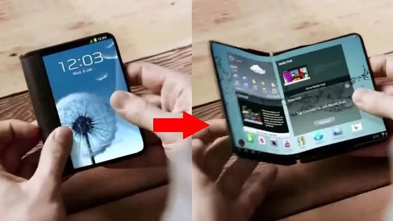 samsung sẽ ra mắt điện thoại gập trong 2019