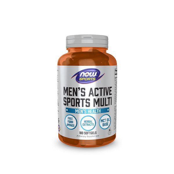 Multivitamin cao cấp cho nam - NOW Men's Active Sports Multi