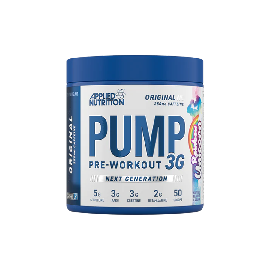 Applied PUMP 3G Pre-Workout | With Caffein, 50 Scoops