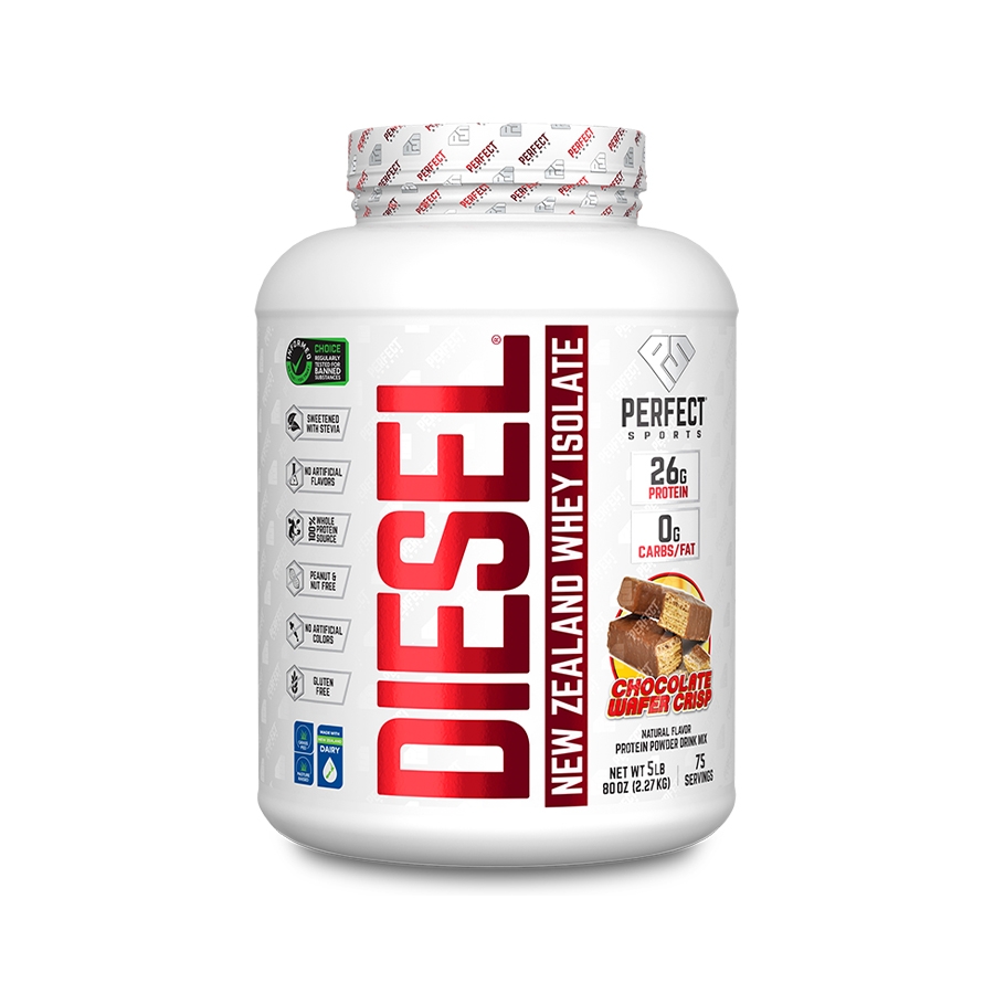 Perfect Diesel Whey Isolate New Zealand, 5 Lbs (75 Servings)