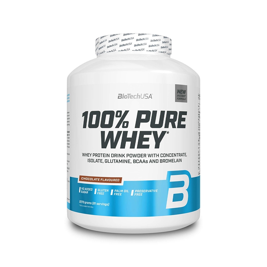 BioTech USA 100% Pure Whey 2270g, 81 Servings