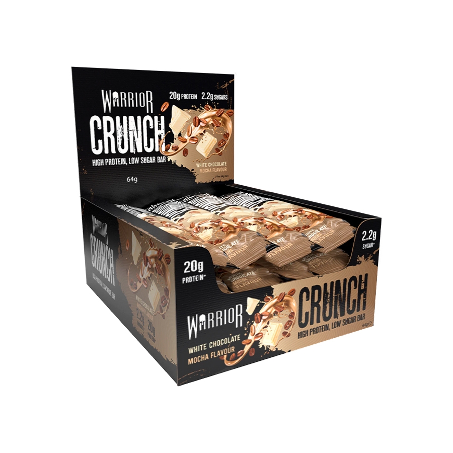 Protein Bar Warrior Crunch High Protein, Low Sugar Bar (12x64 grams)