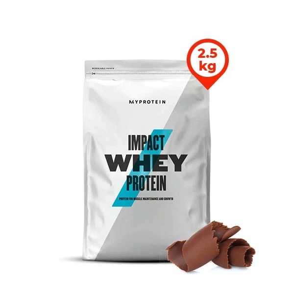 MyProtein Impact Whey Protein, 2.5 Kg (100 Servings)