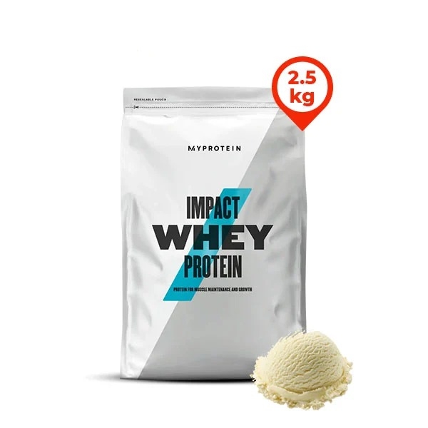 MyProtein Impact Whey Protein, 2.5 Kg (100 Servings)