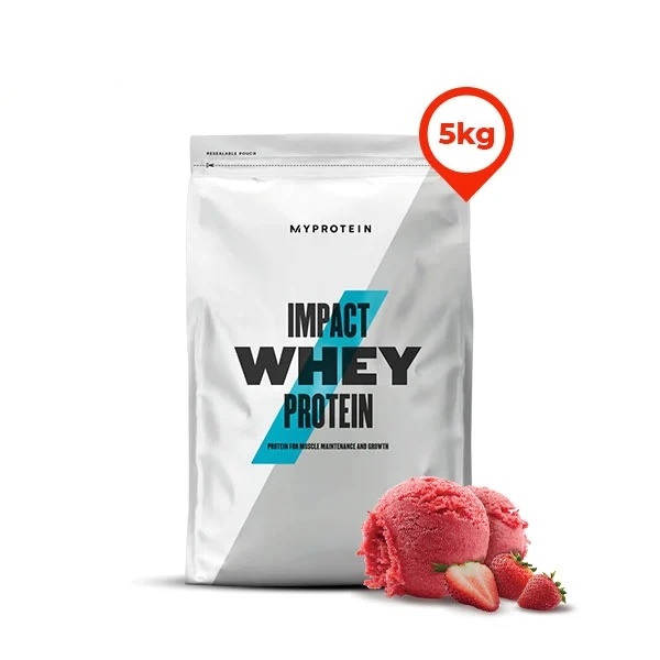 MyProtein Impact Whey Protein 5 Kg, (200 Servings)