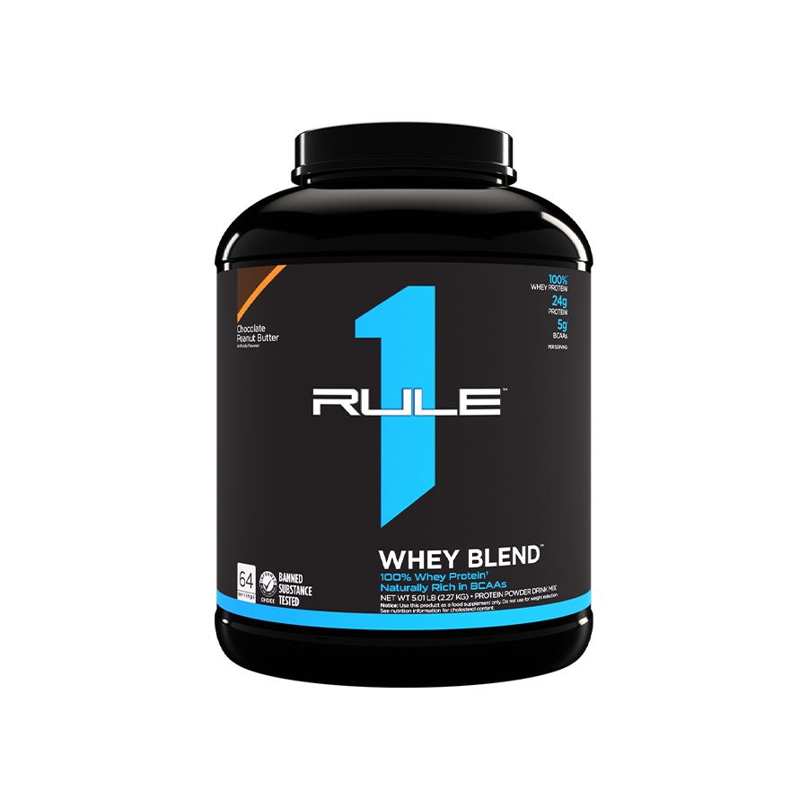 Rule 1 Whey Blend 5 Lbs (2.3Kg) -  70 Servings