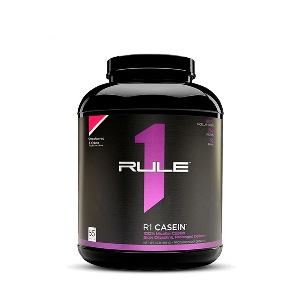 Rule1 R1 Casein, 4.0 Lbs (55 Servings)