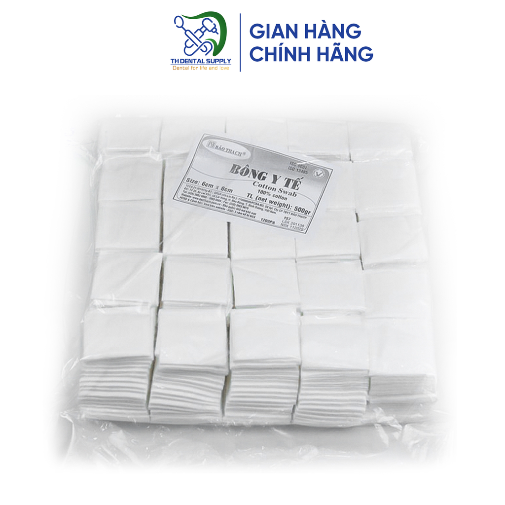 Bông y tế cắt sẵn