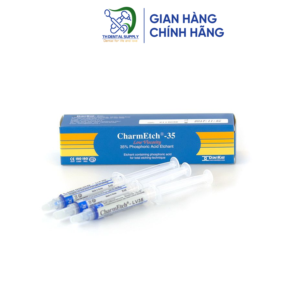 CHARM ETCH HV 35% (3 tuýp x 3ml)