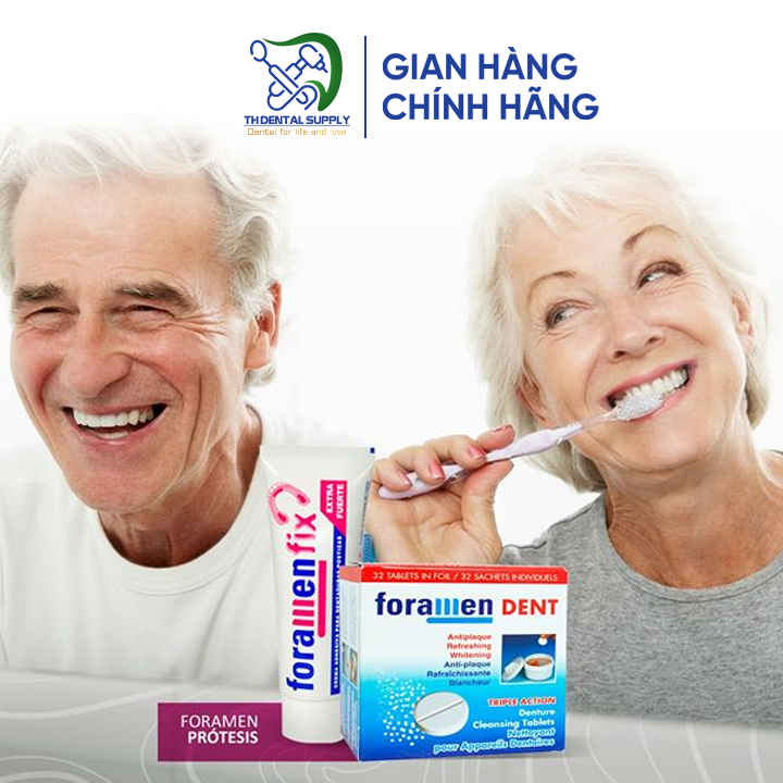 Keo dán hàm giả Foramen Fix