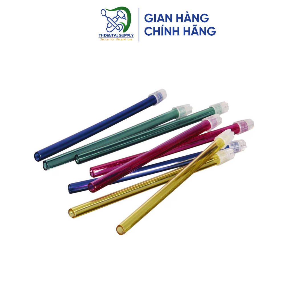 Ống hút nước bọt Monoart - Nhập khẩu Ý (100 ống/ bịch)