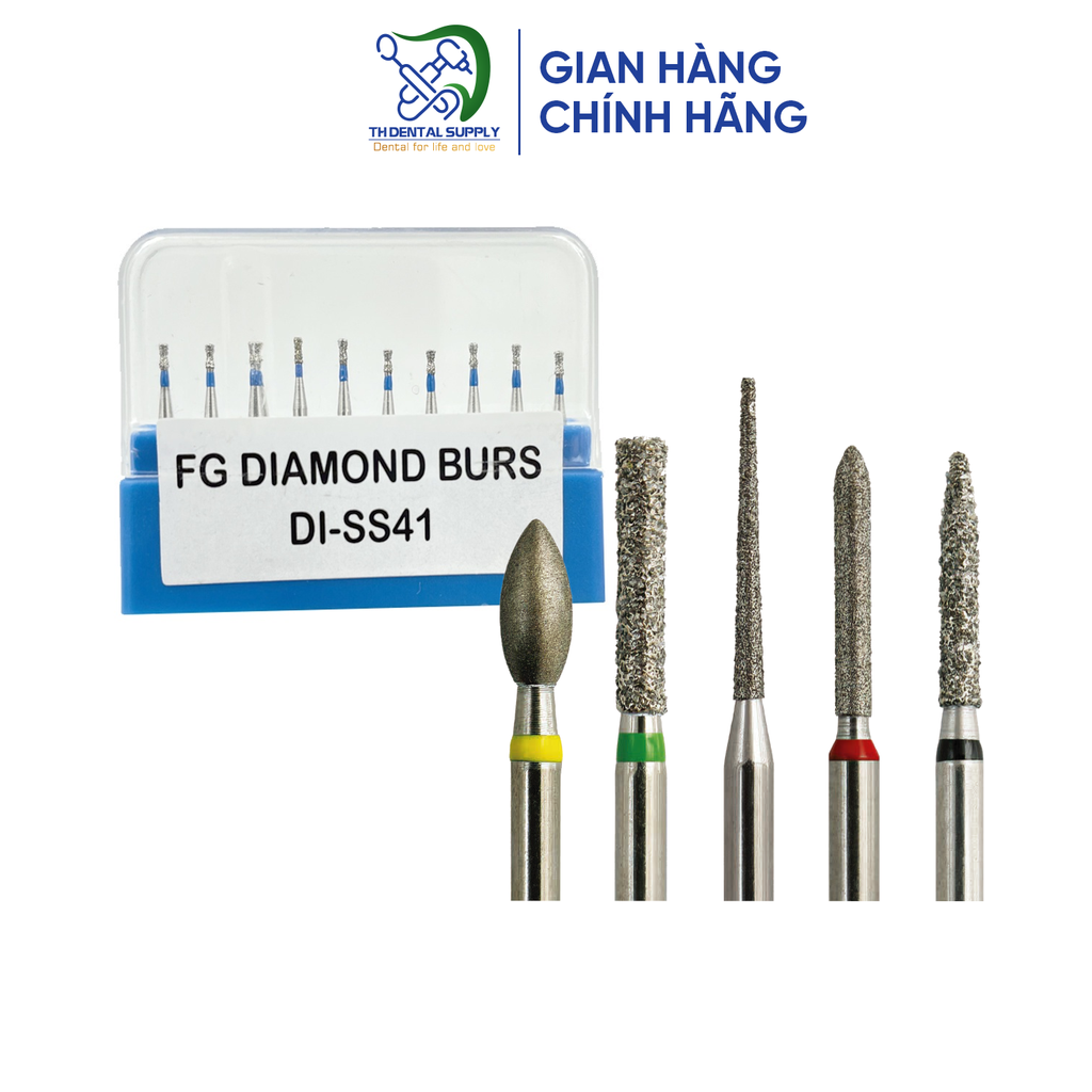 Mũi Khoan Kim Cương Chuyên dùng cho veneer và cầu mão sứ - Vanetti CH