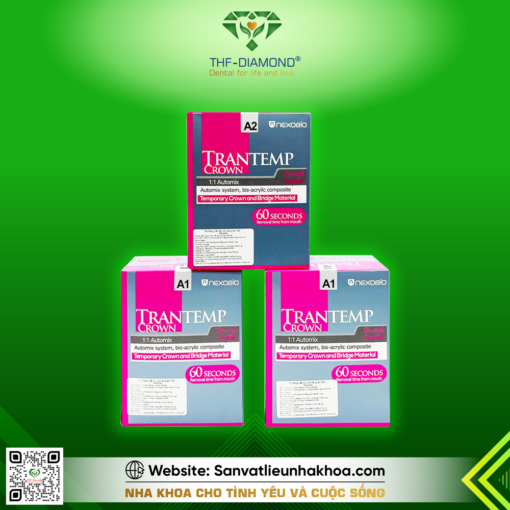Vật liệu làm mão răng tạm Trantemp