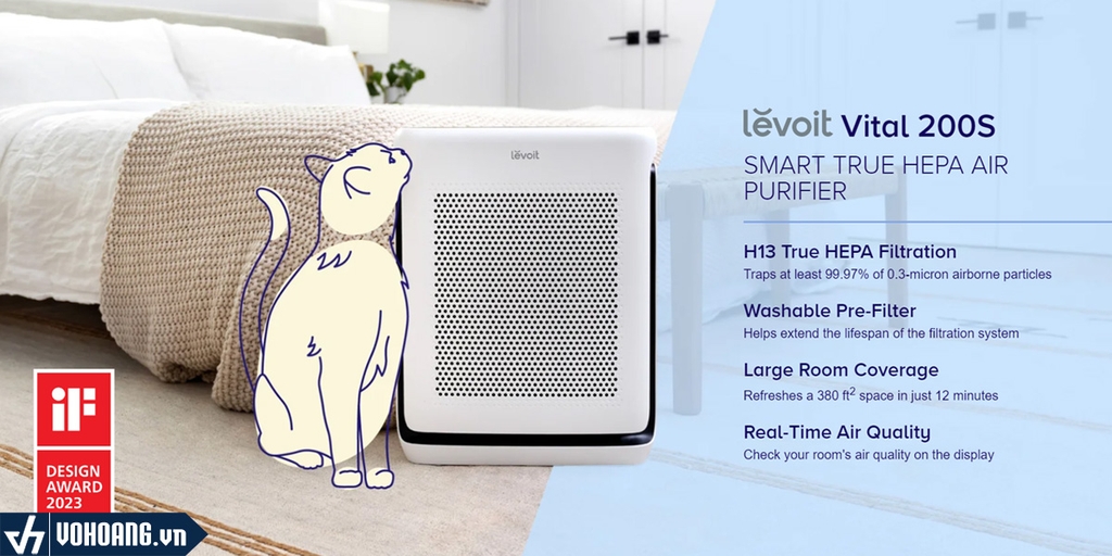 Vital 200S SMART TRUE HEPA AIR PURIFIER