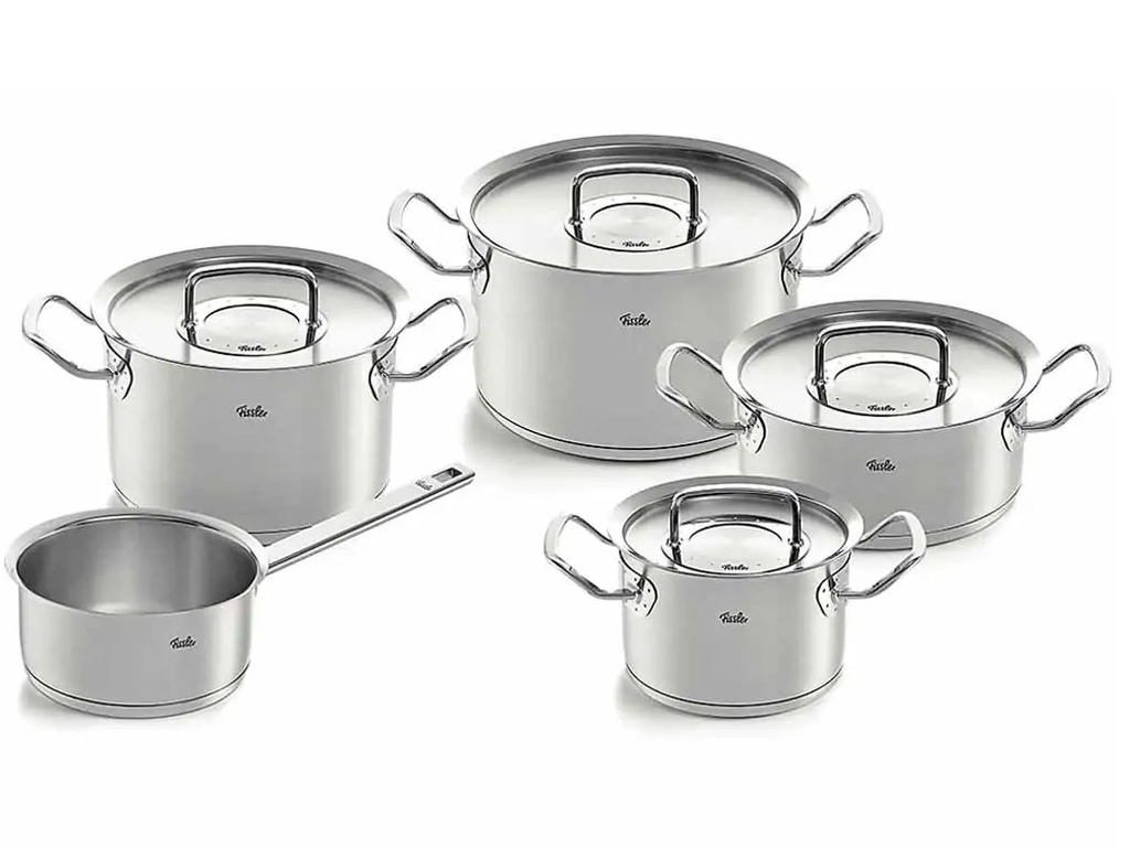 Bộ nồi 5 món Fissler OPC2 nắp inox