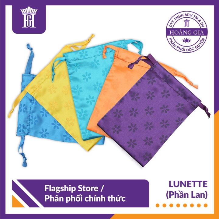 Túi đựng bảo quản cốc nguyệt san chuyên dụng  Lunette Satin Pouch - 5 màu đẹp mắt làm từ lụa cao cấp