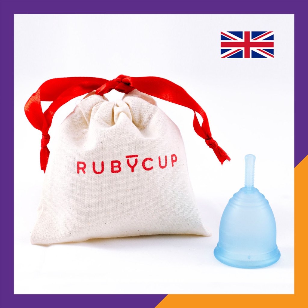 Cốc nguyệt san Rubycup (Xanh dương) - Ruby Cup Blue  - Nhập khẩu Anh