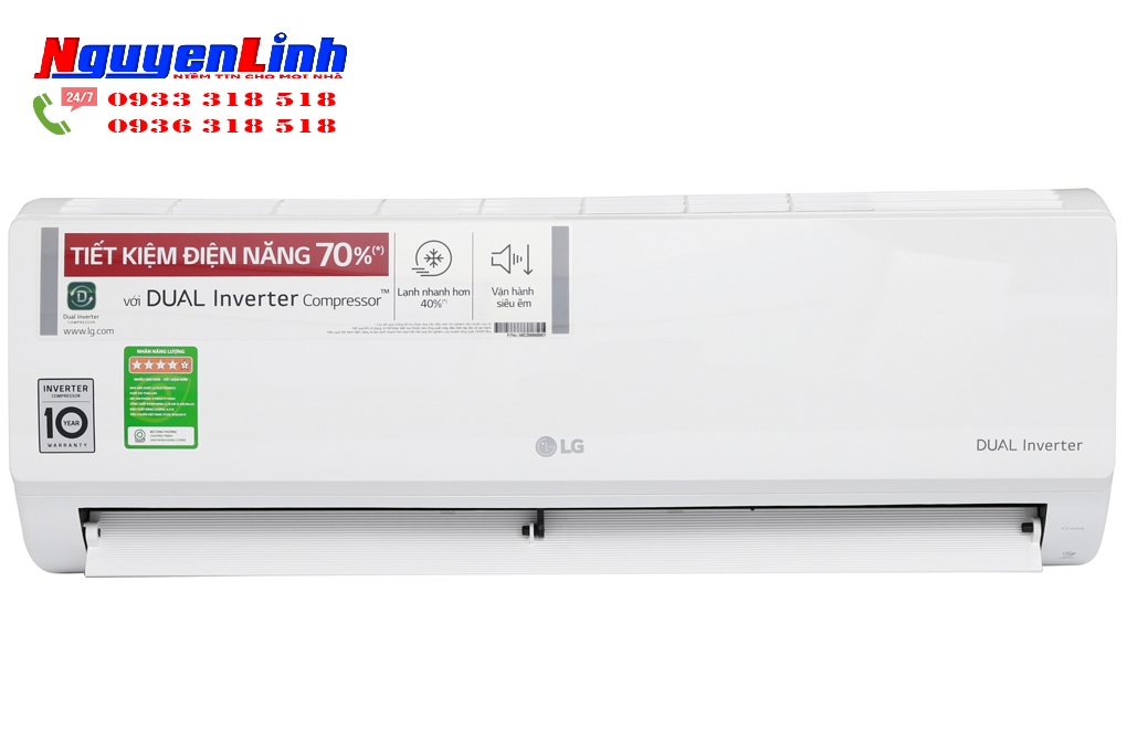 Máy lạnh LG INVERTER 1.0HP V10ENW