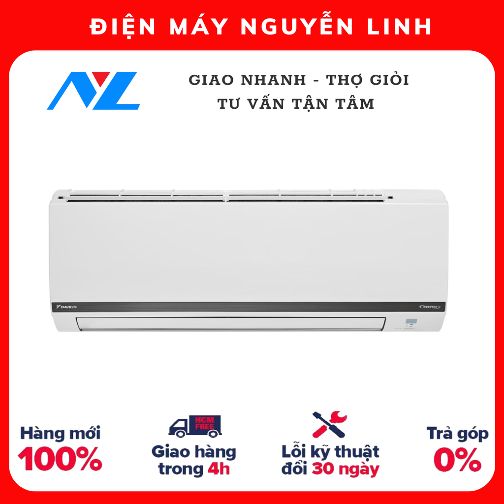 Máy lạnh Daikin Inverter 2 HP FTKB50WAVMV