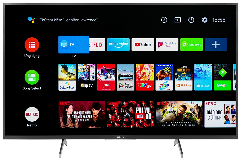 Android Tivi Sony 4K 65inch KD-65X7500H