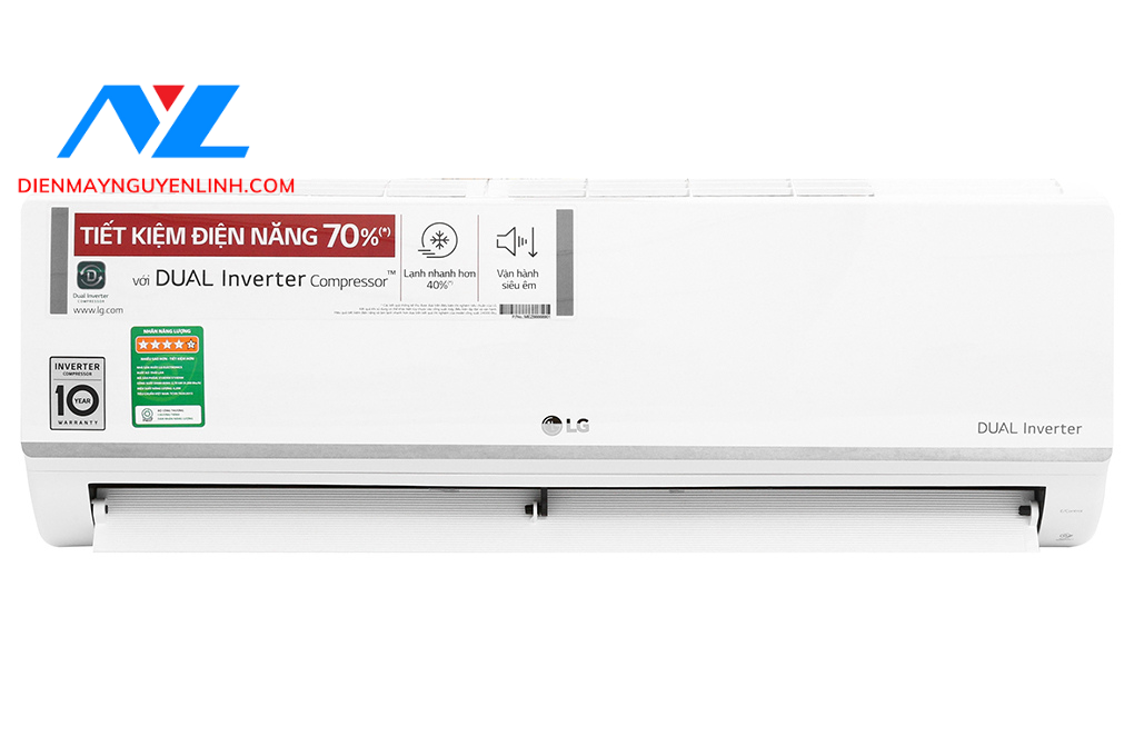 ĐIỀU HÒA LG INVERTER 1.0HP – V10ENW1