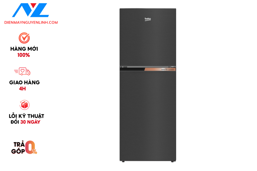 Tủ lạnh Beko ngăn đá trên 231 lít RDNT231I50VHFK - HÀNG CHÍNH HÃNG