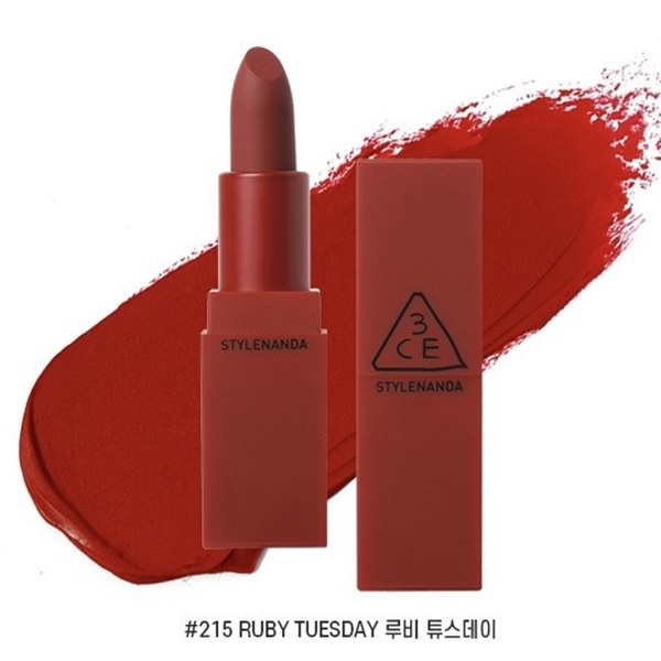 Son 3CE Đỏ Thẫm Red Recipe #215 Ruby Tuesday