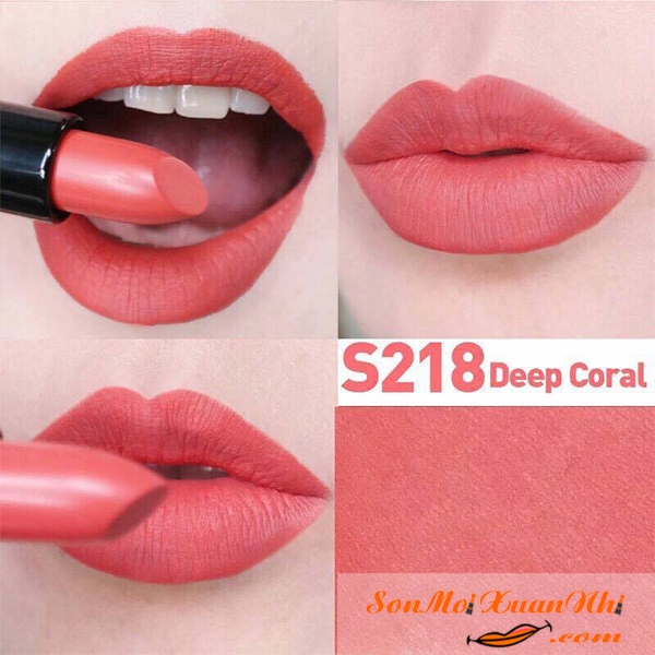Son Amok vỏ hồng Deep Coral Luxury Lovefit – S218
