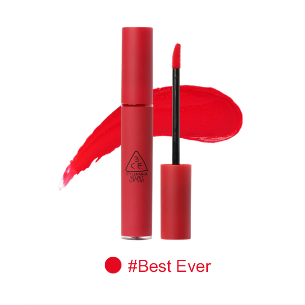 SON 3CE VELVET LIP TINT - BEST EVER ĐỎ THUẦN