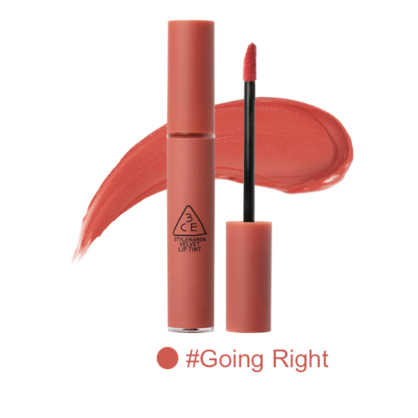 SON 3CE VELVET LIP STICK TINT - GOING RIGHT - CAM HỒNG ĐẤT