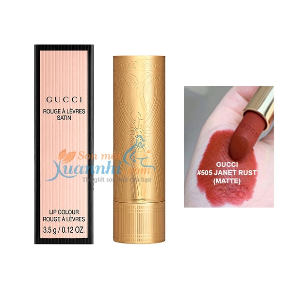 Goldie Red 25 Son Gucci Rouge À Lèvres Mat Lip Colour
