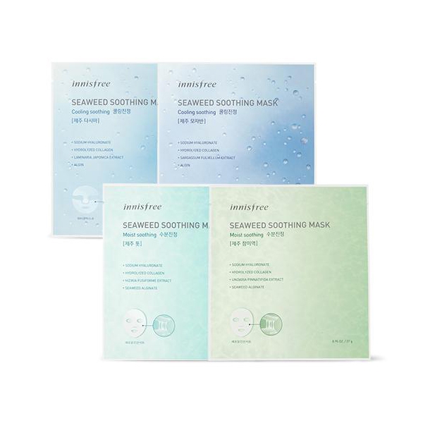 Mặt Nạ Tảo Biển Innisfree Seaweed Soothing Mask 30gr