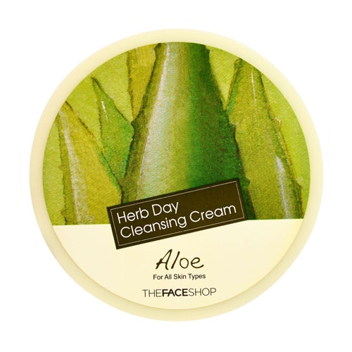 Kem Tẩy Trang Dưỡng Ẩm The Face Shop Herb Day Aloe 150ml
