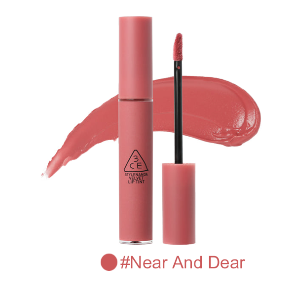 SON 3CE VELVET LIP TINT - MÀU NEAR AND DEAR HỒNG ĐẤT