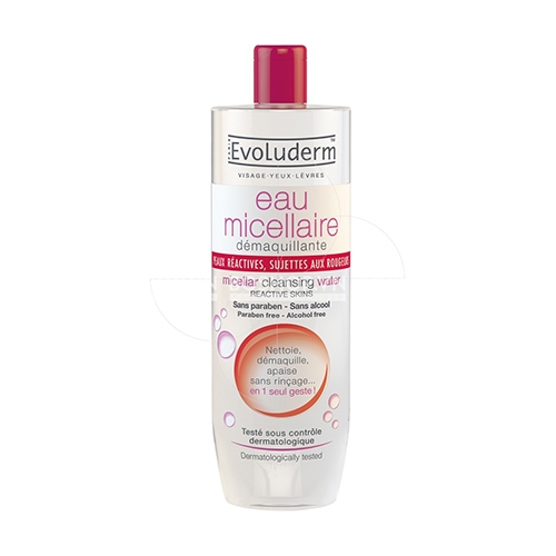 Nước Tẩy Trang Cho Da Nhạy Cảm Dễ Kích Ứng Evoluderm Eau Micellaire 500ml