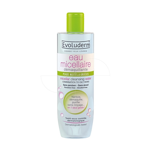 Nước Tẩy Trang Cho Da Nhờn Evoluderm Eau Micellaire 500ml