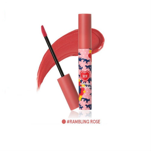 SON 3CE MAISON KITSUNE VELVET LIP TINT #RAMBLING ROSE - CAM ĐẤT