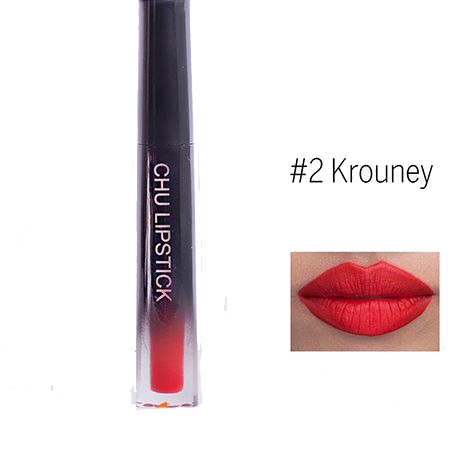 Son Chu Lipstick màu #2 Krourney Đỏ tươi
