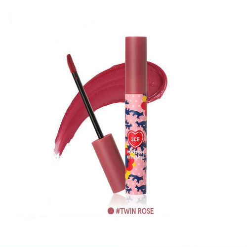 SON 3CE MAISON KITSUNE VELVET LIP TINT #TWIN ROSE - MẬN CHÍN
