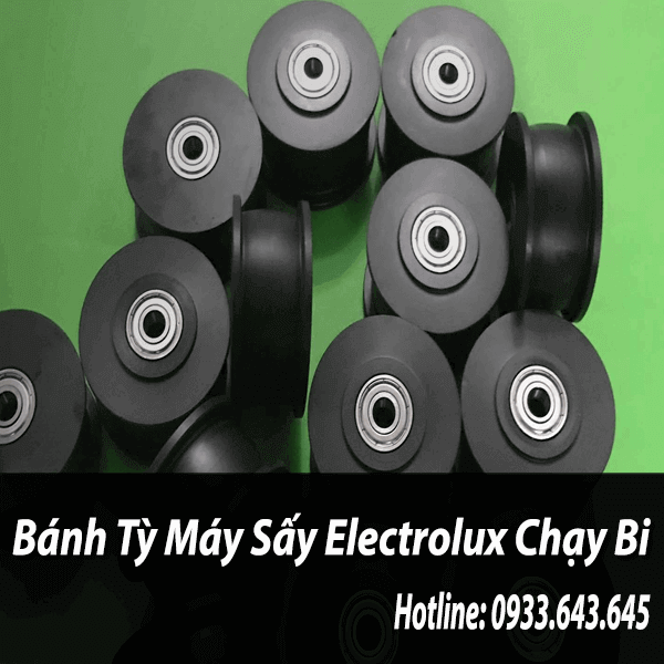 con lăn máy sấy electrolux chạy bi