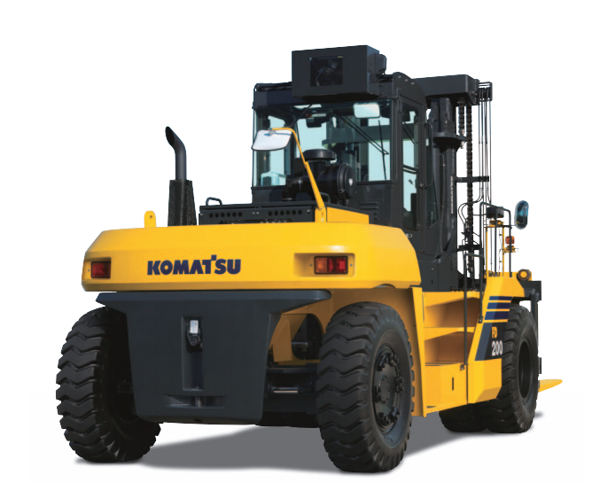 Xe nâng dầu Komatsu - Model FD200/250-7  tải trọng 20 đến 25 tấn