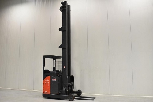 Xe nâng điện cũ Reach truck ngồi lái 1.6 tấn R 16 SHD-12 Linde