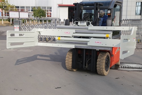 Kẹp vuông xe nâng hàng - Anti- Rail Bale Clamp